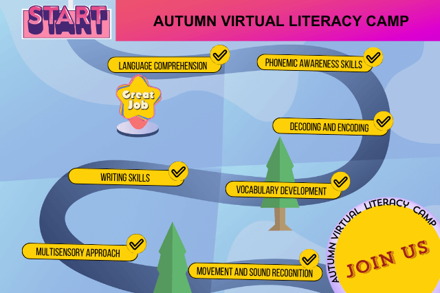 Autumn VIRTUAL LITERACY CAMP